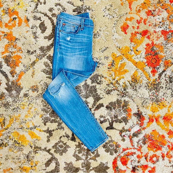 Hudson Women's Blair High Rise Super Skinny Ankle Jeans size 30 - Picture 6 of 6